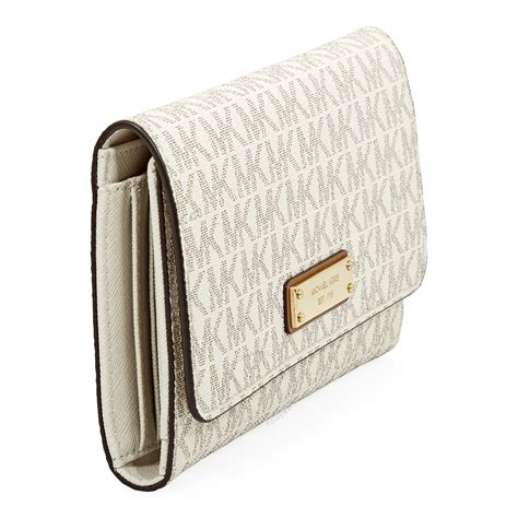 michael kors vanilla wallet|michael kors wallets on clearance.